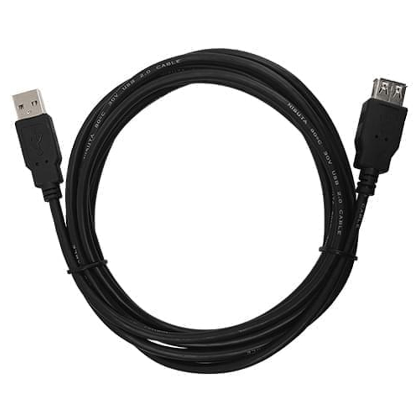 Cable Extension Usb 3Mts Nisuta Ns-Calus3 Negro
